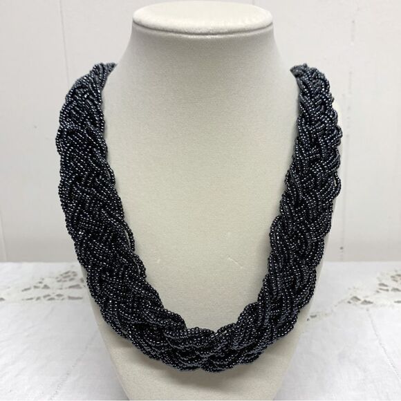 Sead Bead Necklace 26” Vintage Gorgeous - Picture 4 of 5